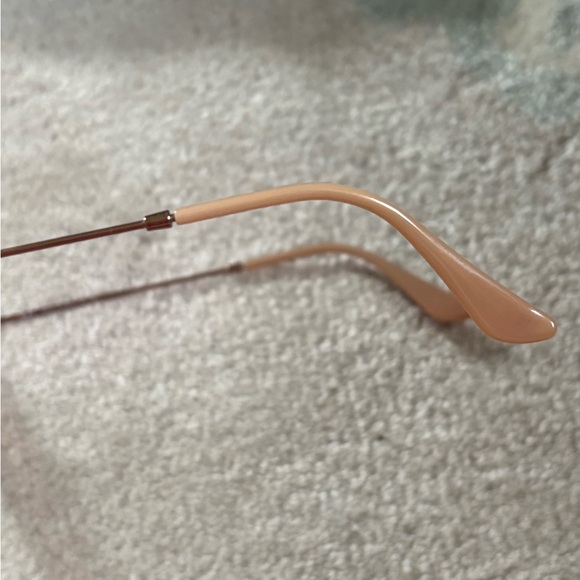 Ray Ban Hexagonal Evolve Sunglasses Pink Lenses Gold Frame - Picture 3 of 10